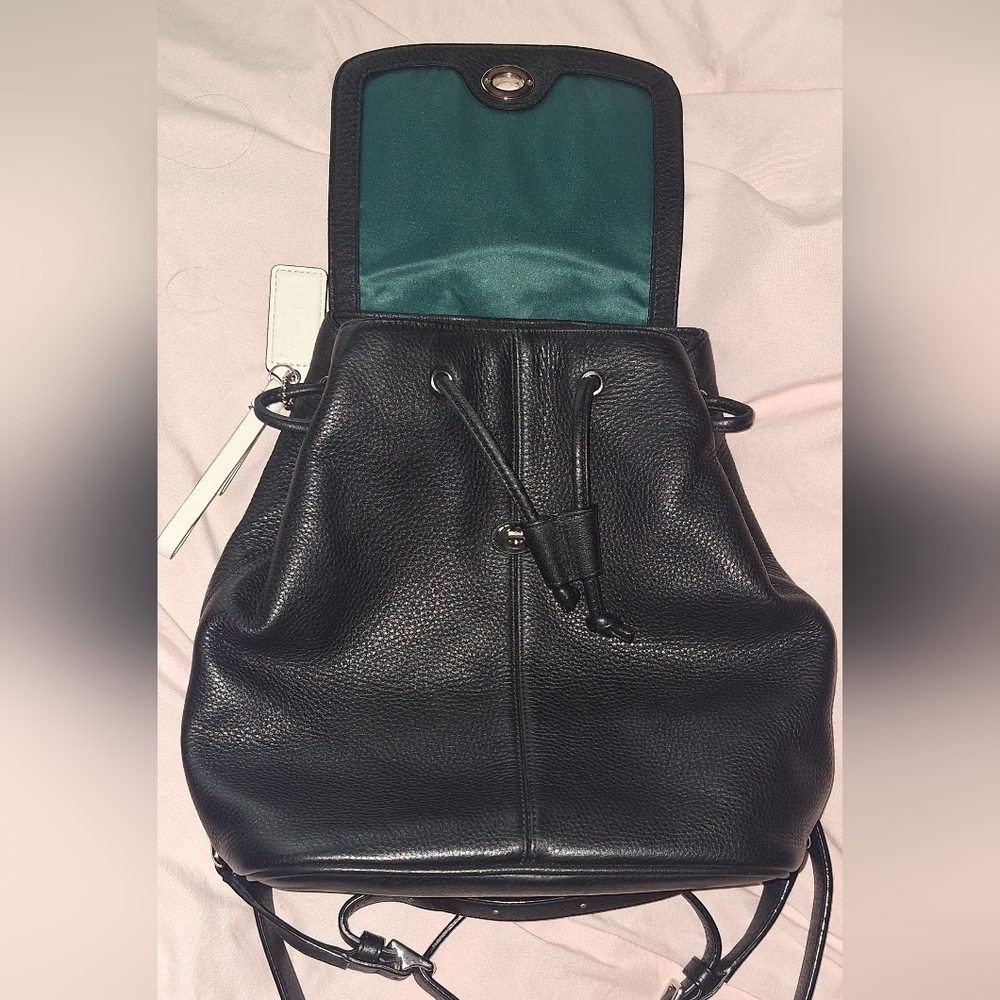 Coach backpack purse